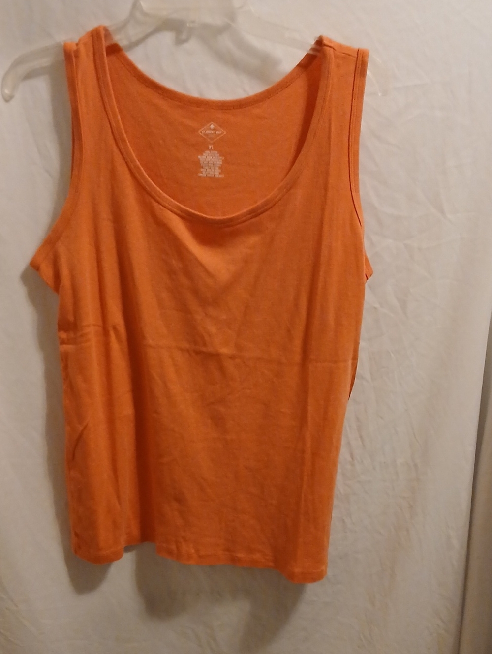 St. John's Bay Orange Scoop Neck Tank